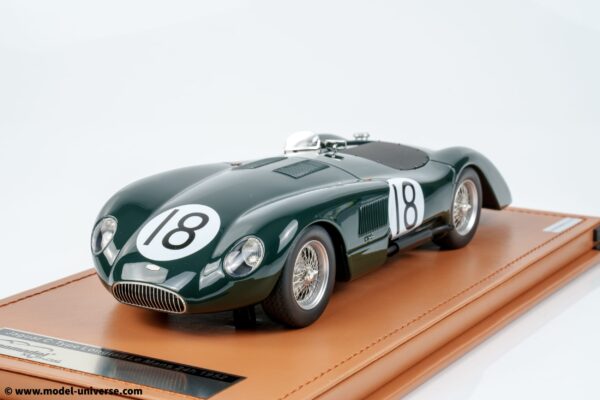 Tecnomodel - 1:18 Jaguar C-Type Long Tail No.18 24h Le Mans 1952 Tony Rolt, Duncan Hamilton - Limited Edition Resin Model with Display Case 12 Tecnomodel - 1:18 Jaguar C-Type Long Tail No.18 24h Le Mans 1952 Tony Rolt, Duncan Hamilton - Limited Edition Resin Model with Display Case