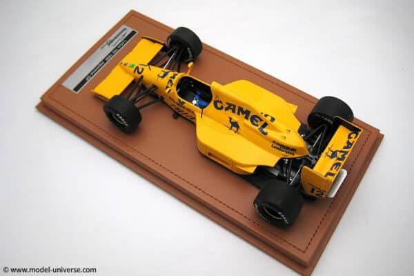 Tecnomodel - 1:18 Lotus 102 Lamborghini V12 F1 Camel Team Lotus Johnny Herbert 1990 Japanese GP - Limited Edition Resin Model