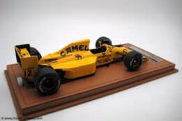 Tecnomodel - 1:18 Lotus 102 Lamborghini V12 F1 Camel Team Lotus Johnny Herbert 1990 Japanese GP - Limited Edition Resin Model