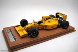 Tecnomodel - 1:18 Lotus 102 Lamborghini V12 F1 Camel Team Lotus Johnny Herbert 1990 Japanese GP - Limited Edition Resin Model