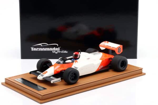 Tecnomodel - 1:18 McLaren MP4/1C Niki Lauda 1983 USA GP No.8 with Driver Figure - Limited Edition Resin Model