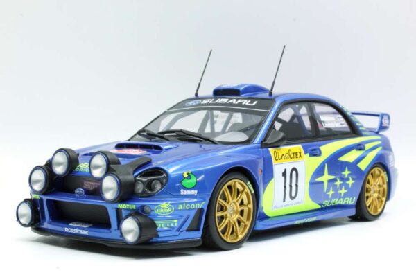 Subaru Impreza S7 555 #10 Monte Carlo 2002 Night version Makkinen/Lindstrom