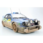 Top Marques - 1:18 Subaru Impreza S7 555 #10 Monte Carlo 2002 Night version Makkinen/Lindstrom Dirty Ver