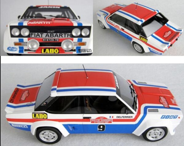 Fiat 131 Arbarth No9 San Remo winner Andruet Jean-Claude  -  Delferrier Christi
