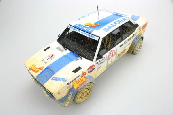 Fiat 131 Abarth Winner 1000 Lakes 1980 Markuu Alen/ Kivimaki Ikka Dirty Version