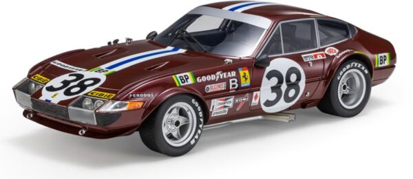 Ferrari Daytona Le Mans 1972 Burgundy