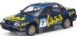 Subaru Legacy Rallye New Zealand Winner Colin McCrae Derek Ringer #7 Blue 1993