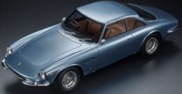 Ferrari 500 Super Fast Series 2 Metallic Light Blue and Tan Interior