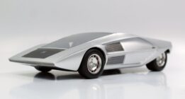 Lancia Stratos Zero Concept Silver