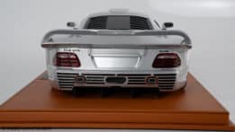 Top Marques - 1:12 Mercedes-Benz CLK GTR AMG Silver 1988 - Limited Edition Resin Model