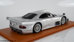 Top Marques - 1:12 Mercedes-Benz CLK GTR AMG Silver 1988 - Limited Edition Resin Model