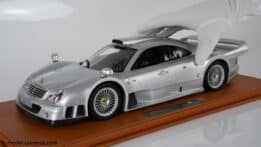 Top Marques - 1:12 Mercedes-Benz CLK GTR AMG Silver 1988 - Limited Edition Resin Model