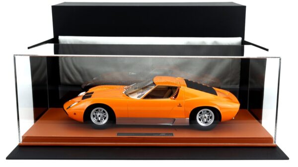 1:12 Lamborghini Miura P400 SV 1971 Arancio Orange - Limited Edition Resin Model - Top Marques