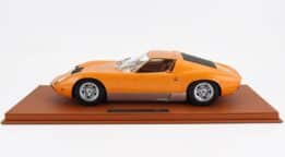 1:12 Lamborghini Miura P400 SV 1971 Arancio Orange - Limited Edition Resin Model - Top Marques