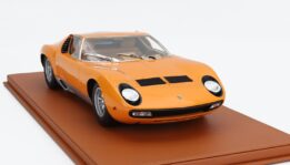 1:12 Lamborghini Miura P400 SV 1971 Arancio Orange - Limited Edition Resin Model - Top Marques