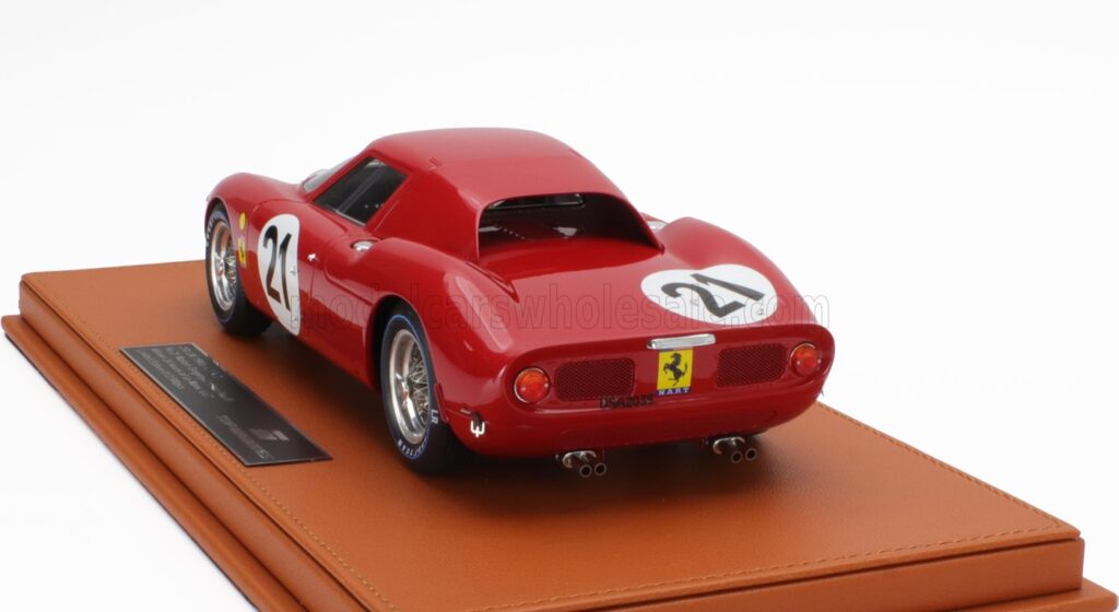 Modellino Auto Top Marques 1/18 Ferrari 250 LM Team N.A.R.T. Winner 24h LeMans 1965 #21 Clean Version | Motorsport Maranello
