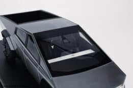 Top Marques - 1:18 Tesla Cybertruck Stainless Steel - Limited Edition Resin Model