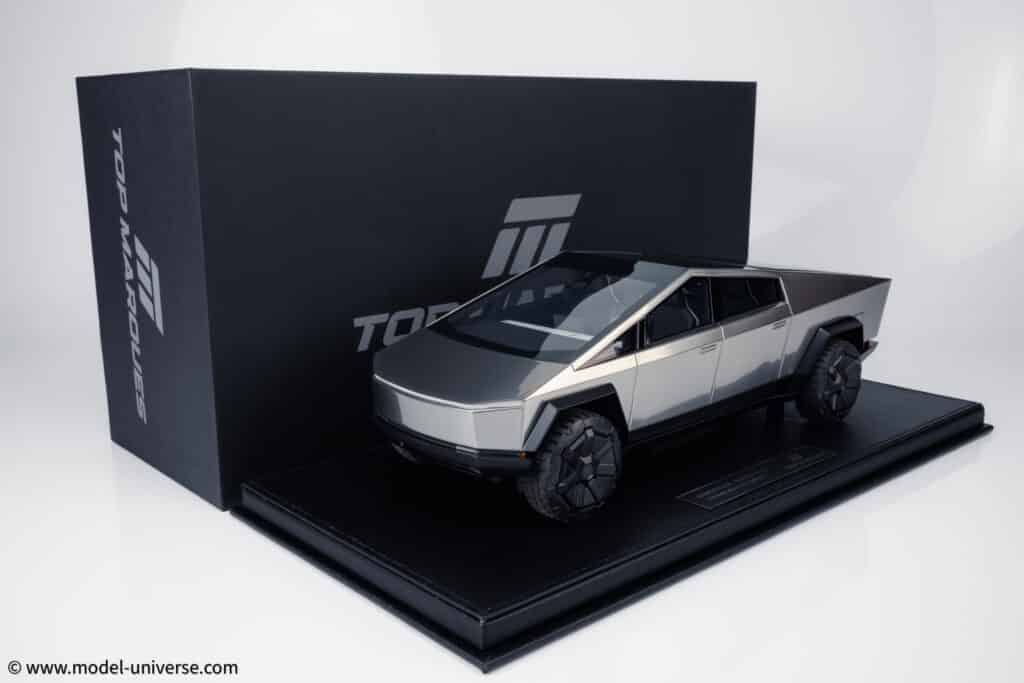 Top New Arrivals at model-universe.com - 15th June - CMR Transporters, GP Replicas, Solido Porsche 911's, Spark Le Mans/GT3/F1, Looksmart Ferrari's, AUTOart, MCG, LS Collectibles, Top Marques and much more. 40 Top Marques - 1:18 Tesla Cybertruck Stainless Steel - Limited Edition Resin Model