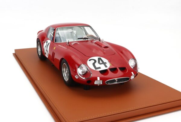 1:12 Ferrari 250 GTO #24 GT Class Winner 1963 24h Le Mans 2nd Overall Beurlys, Van Ophem - Limited Edition Resin Model - Top Marques