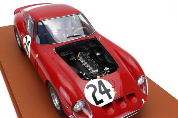 1:12 Ferrari 250 GTO #24 GT Class Winner 1963 24h Le Mans 2nd Overall Beurlys, Van Ophem - Limited Edition Resin Model - Top Marques