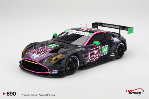 Top Speed 1:18 Aston Martin Vantage GT3 EVO No.44 Magnus Racing 2025 (TS0690) Limited Edition Resin Model