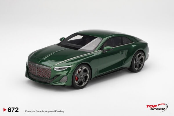Top Speed 1:18 scale diecast model of the Bentley Batur in Scarab Green TS0672 - Image 04