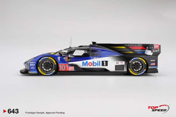 Top Speed 1:18 Cadillac V-Series.R No.101 24h Le Mans 2025 (TS0643) Resin Model 8 Top Speed 1:18 scale diecast model of the Cadillac V-Series.R #101 Wayne Taylor Racing 2025 Le Mans 24 Hours TS0643 - Image 03