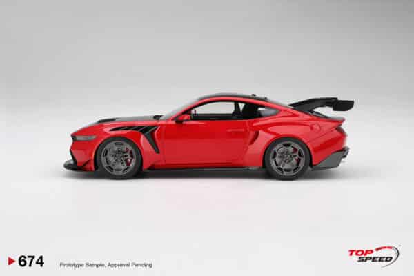 Top Speed 1:18 Ford Mustang GTD Race Red (TS0674) Limited Edition Resin Model 8 Top Speed 1:18 Ford Mustang GTD Race Red (TS0674) Limited Edition Resin Model