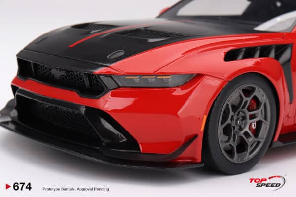 Top Speed 1:18 Ford Mustang GTD Race Red (TS0674) Limited Edition Resin Model 9 Top Speed 1:18 Ford Mustang GTD Race Red (TS0674) Limited Edition Resin Model
