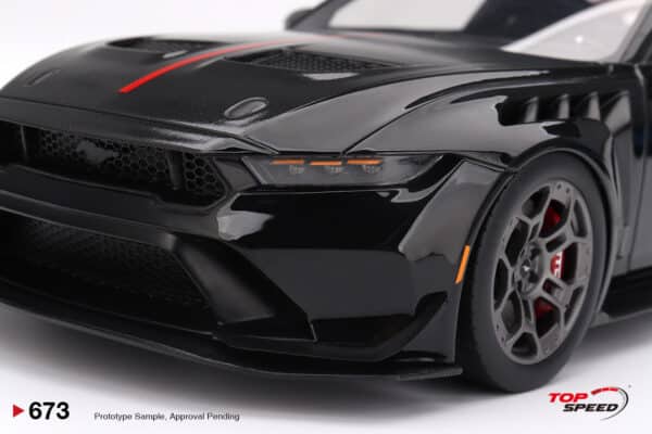 Top Speed 1:18 Ford Mustang GTD Shadow Black (TS0673) Limited Edition Resin Model 9 Top Speed 1:18 Ford Mustang GTD Shadow Black (TS0673) Limited Edition Resin Model