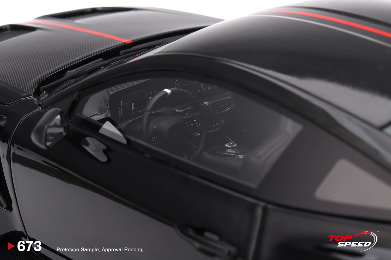 Top Speed 1:18 Ford Mustang GTD Shadow Black (TS0673) Limited Edition Resin Model 5 Top Speed 1:18 Ford Mustang GTD Shadow Black (TS0673) Limited Edition Resin Model - Image 5