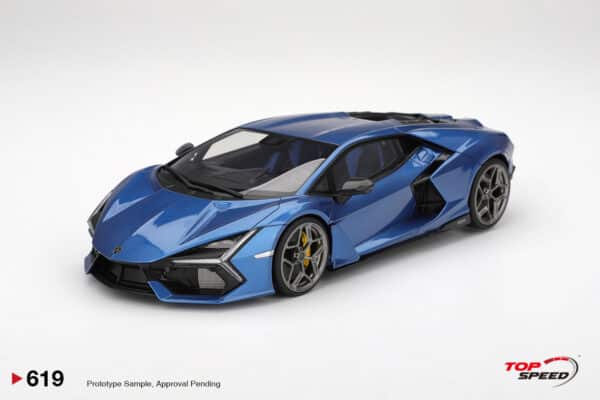 Top Speed 1:18 Lamborghini Revuelto Blu Eleos (TS0619) Limited Edition Resin Model
