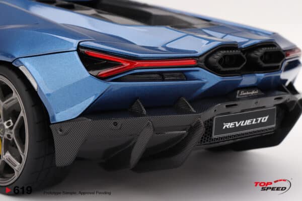Top Speed 1:18 Lamborghini Revuelto Blu Eleos (TS0619) Limited Edition Resin Model 11 Top Speed 1:18 Lamborghini Revuelto Blu Eleos (TS0619) Limited Edition Resin Model