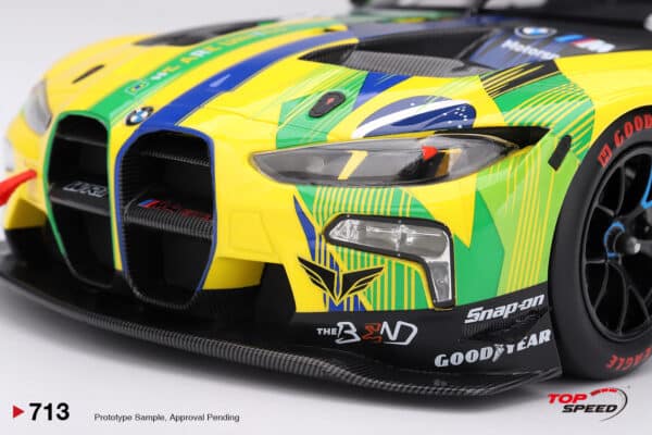 Top Speed 1:18 BMW M4 GT3 EVO No.31 Ebrahim/Farfus/Shahin 29th WEC Sao Paulo 6 Hrs 2025 (TS0713) - Resin Model 9 Top Speed 1:18 TS0713 BMW M4 GT3 EVO #31 The Bend Team WRT 2025 WEC Sao Paulo Resin Model