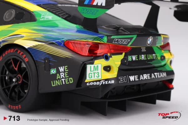 Top Speed 1:18 BMW M4 GT3 EVO No.31 Ebrahim/Farfus/Shahin 29th WEC Sao Paulo 6 Hrs 2025 (TS0713) - Resin Model 11 Top Speed 1:18 TS0713 BMW M4 GT3 EVO #31 The Bend Team WRT 2025 WEC Sao Paulo Resin Model