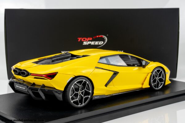 top speed TS0620 lamborghini revuelto yellow resin model 09