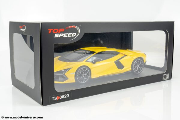 Top Speed - 1:18 Lamborghini Revuelto Giallo Yellow 2024 - Limited Edition Resin Model 17 top speed TS0620 lamborghini revuelto yellow resin model 11