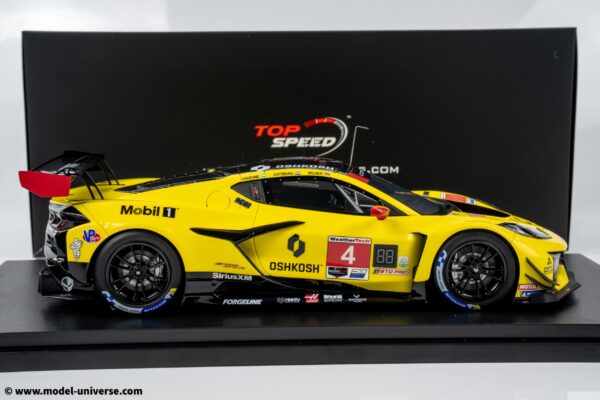 Top Speed - 1:18 Chevrolet Corvette Z06 GT3.R No.4 Daytona 24h 2025 - Limited Edition Resin Model 21 Top Speed - 1:18 Chevrolet Corvette Z06 GT3.R No.4 Daytona 24h 2025 - Limited Edition Resin Model