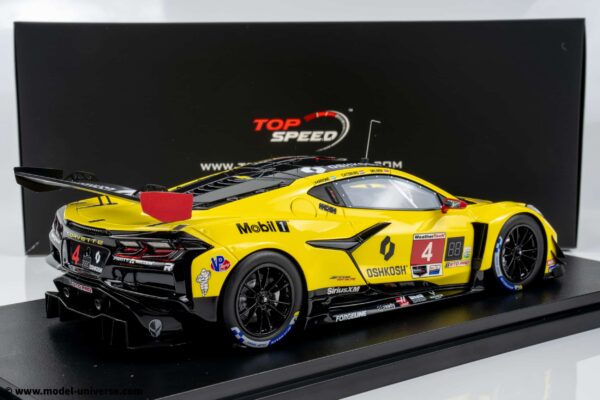 Top Speed - 1:18 Chevrolet Corvette Z06 GT3.R No.4 Daytona 24h 2025 - Limited Edition Resin Model 12 Top Speed - 1:18 Chevrolet Corvette Z06 GT3.R No.4 Daytona 24h 2025 - Limited Edition Resin Model