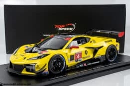 Top Speed - 1:18 Chevrolet Corvette Z06 GT3.R No.4 Daytona 24h 2025 - Limited Edition Resin Model