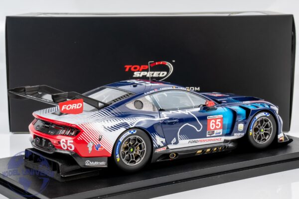 Top Speed - 1:18 Ford Mustang GT3 No.65 Multimatic 2025 24h Daytona Class Winner - Resin Model 5 top speed TS0641 ford mustang winner daytona 2025 3