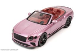 Top Speed - 1:18 Bentley Continental GT Convertible Passion Pink - Limited Edition Resin Model