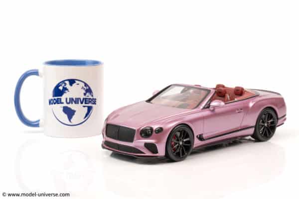 Top Speed - 1:18 Bentley Continental GT Convertible Passion Pink - Limited Edition Resin Model