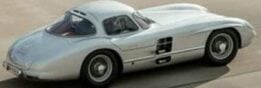 top marques - 1:18 mercedes benz 300 slr coupe uhlenhaut 1955 blue interior openable parts
