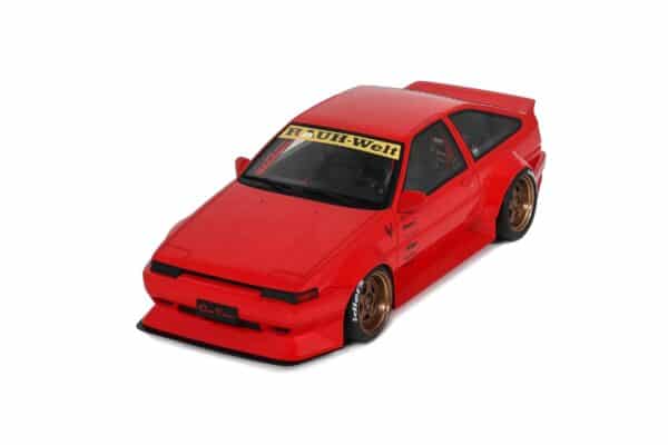 Otto Mobile 1:18 Toyota AE86 Sprinter Trueno Widebody Rosso Corsa 1986 (OT1278) Limited Edition Resin Model 16 Otto Mobile 1:18 Toyota AE86 Sprinter Trueno Widebody Rosso Corsa 1986 Limited Edition Resin Model