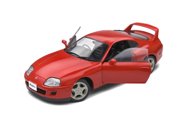 Solido 1/18 Toyota Supra Mk4 A80 Red Diecast Model Car 1807601