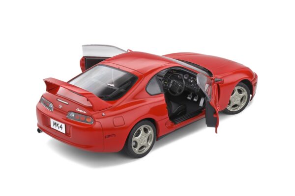 Solido 1/18 Toyota Supra Mk4 A80 Red Diecast Model Car 1807601