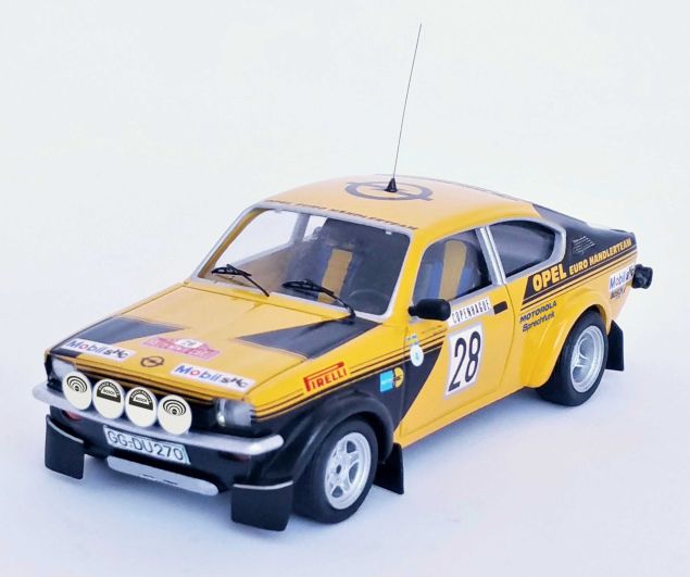 Trofeu - 1:43 Opel Kadett GT/E #28 Monte Carlo Rally 1976 Anders Kullang/Claes-Goran Andersson