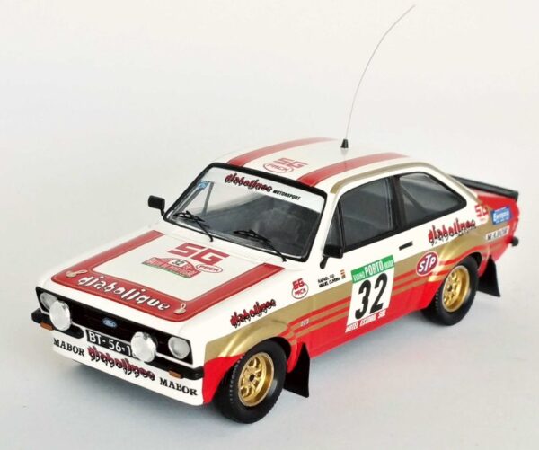 Trofeu - 1:43 Ford Escort Mk2 7th Rally of Portugal 1981 Rafael Cid/Miguel Oliveira