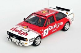 Trofeu - 1:43 Audi Quattro 1st Bouces de Spa 1985 Bjorn Waldegaard/Hans Thorszelius